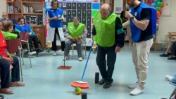 Olimpiadas en las residencias de Cáritas en Castilla y León